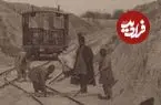 عکس| سفر زمان؛ تصویر استثنایی از راه‌آهن تهران-شاه‌عبدالعظیم در دوران ناصرالدین شاه