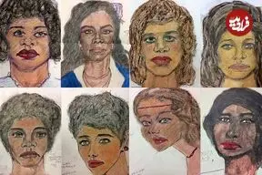 حبس ابد برای بدترین قاتل زنجیره ای آمریکا؛ نقاشی چهره 93 زن قربانی توسط این قاتل سریالی