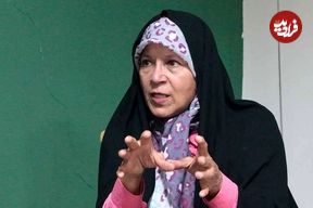 عکس؛ سفر به تاریخ؛ «فائزه، دختر اکبر هاشمی رفسنجانی» در پشت‌صحنه سریال «سرزمین مادری»؛ سال 87