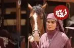عکس| سفر به گذشته؛ «قنواء، ندیمه هیام» سریال رویای نیمه شب در پشت صحنه سریال عشق کوفی