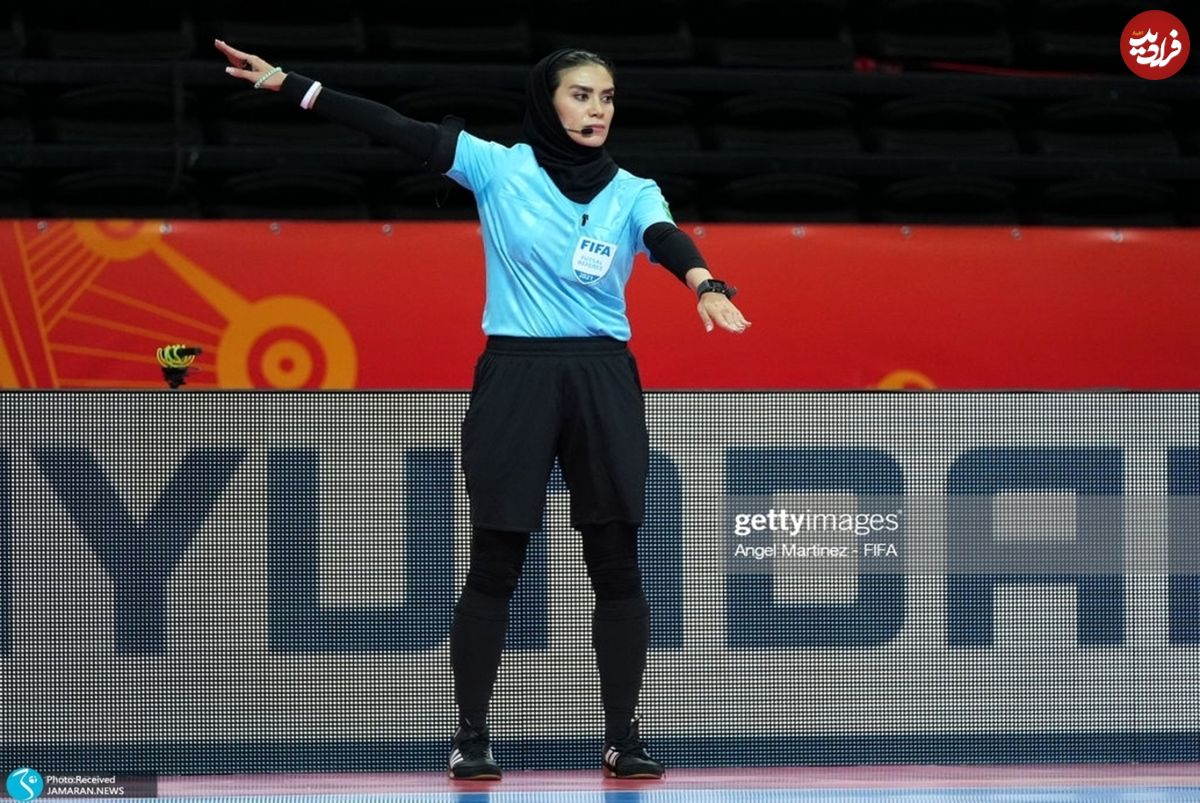 گلاره ناظمی نامزد بهترین داور فوتسال جهان شد