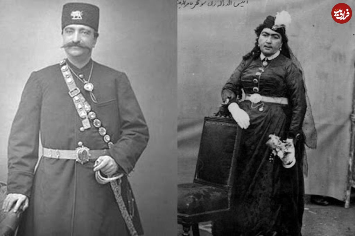 هدیه ولنتاین ناصرالدین شاه برای انیس الدوله