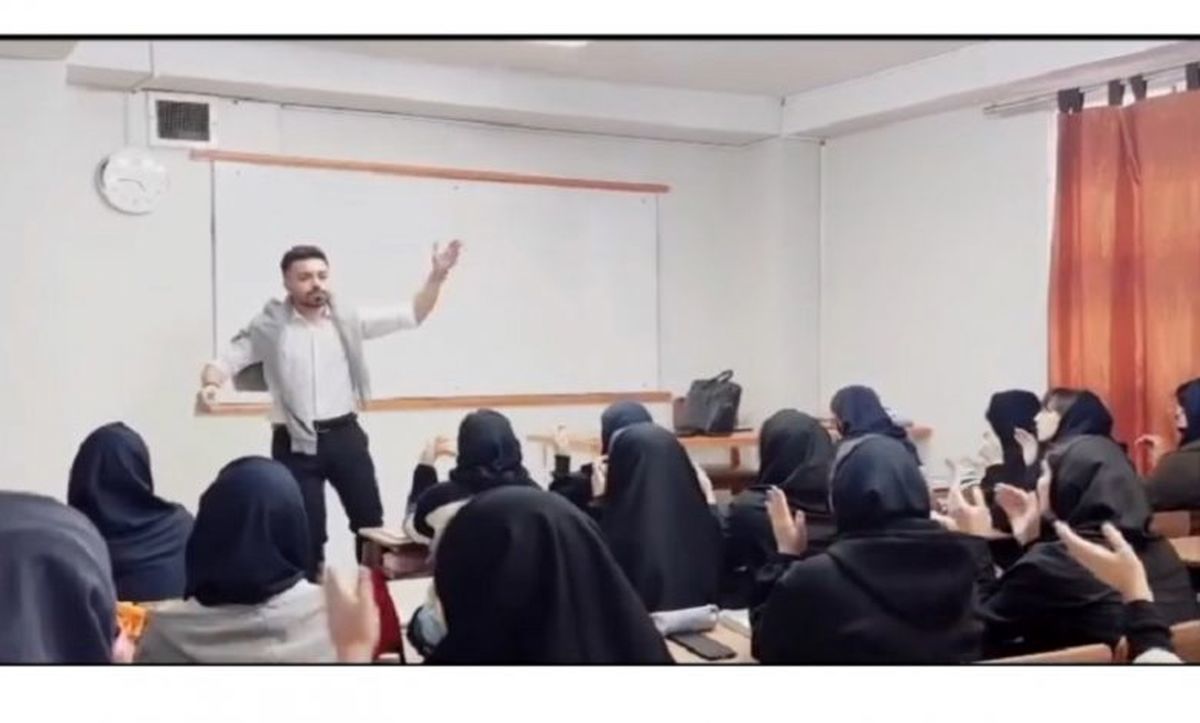 (ویدئو) شیوه آهنگین و جالب آقای معلم برای تدریس عربی
