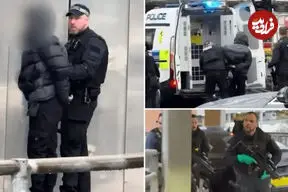 تصاویر| سرقت در فرودگاه هیترو لندن؛ ۲۱ مسافر مصدوم شدند