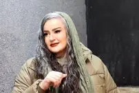 تصاویر؛ استایل پاییزی نعیمه نظام‌دوست در جشنواره نمایش کمدی