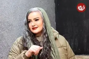 تصاویر؛ استایل پاییزی نعیمه نظام‌دوست در جشنواره نمایش کمدی