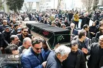 (تصاویر) مراسم تشییع «شهرام عبدلی»