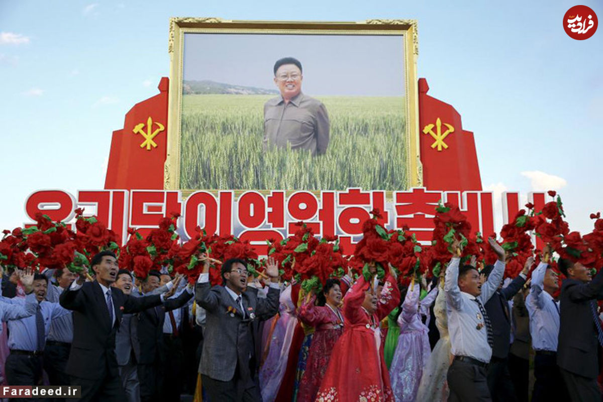(تصاویر) بزرگترین رژه نظامی کره شمالی