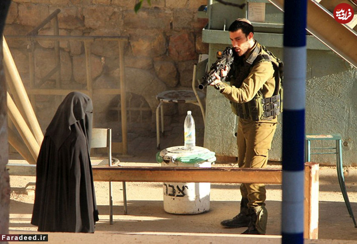 (تصاویر) شلیک از پشتسر به دختر فلسطینی