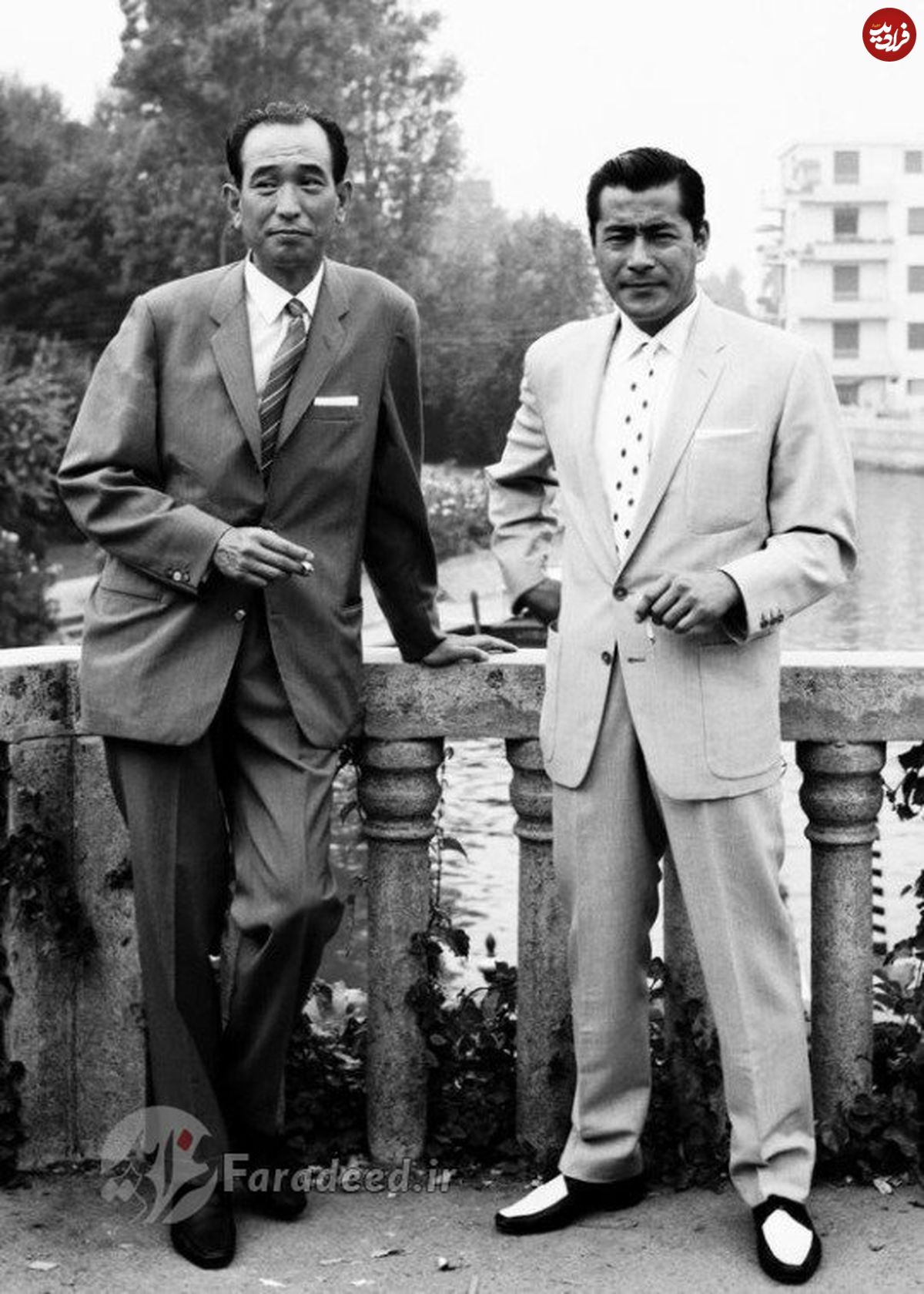 عکس/ کوروساوا و میفونه در ونیز، ۱۹۶۰ میلادی