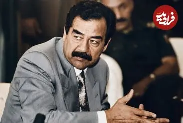 عکس| سفر زمان؛ «صدام» در حال قایق سواری و به همراه فرزندان اش؛ دهه 50