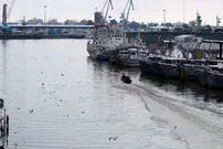 تصاویر/ بارش برف در انزلی
