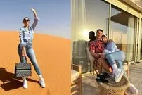 (عکس) فخر فروشی جورجینا با هدیه‌های رونالدو!