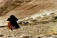 نبرد زن روستایی با خرس وحشی
