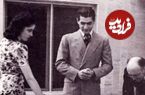 عکس؛ سفر در زمان؛ «فوزیه و محمدرضا پهلوی» در حال بازدید از مقر نظامی آمریکایی ها در تهران؛ سال ۱۳۲۱