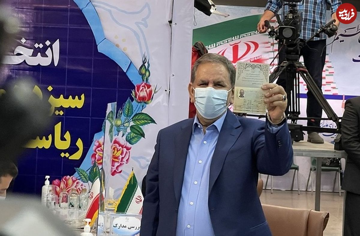 جهانگیری: به‌دلیل نیامدن ظریف کاندیدا شدم