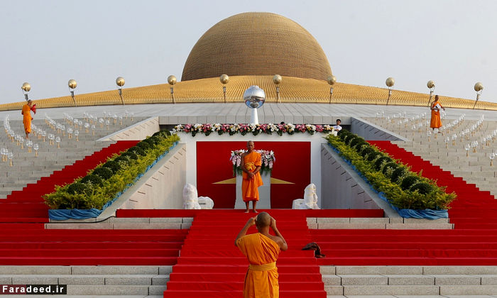 تصاویر/ جشنواره قدردانی از راهبان بودائی