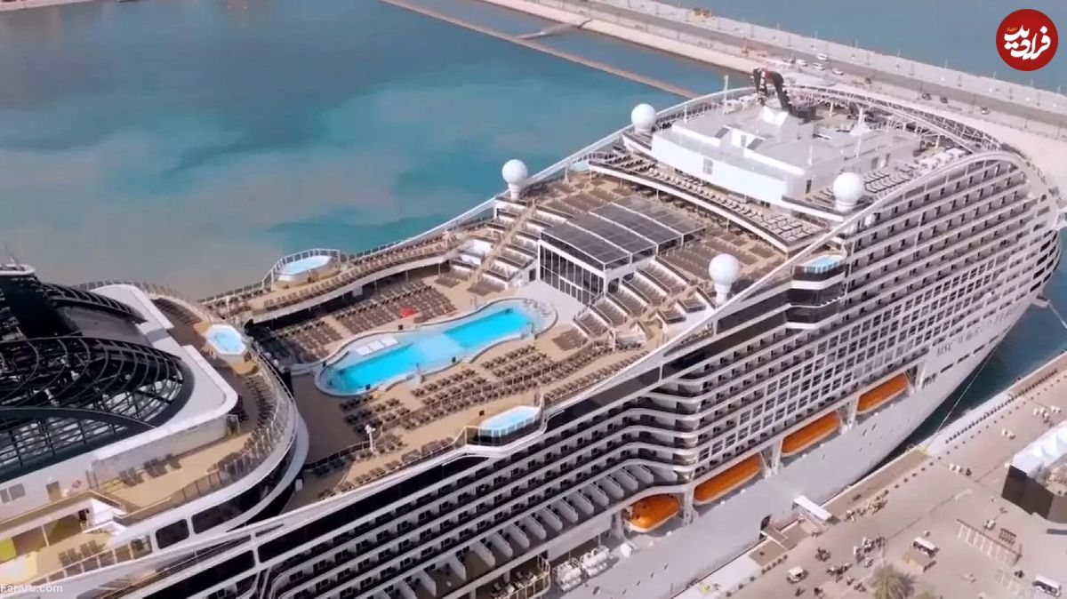 (ویدئو) ورود اولین هتل شناور شگفت انگیز به قطر