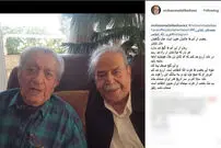 دلنوشته محمدعلی کشاورز برای عزت‌الله انتظامی