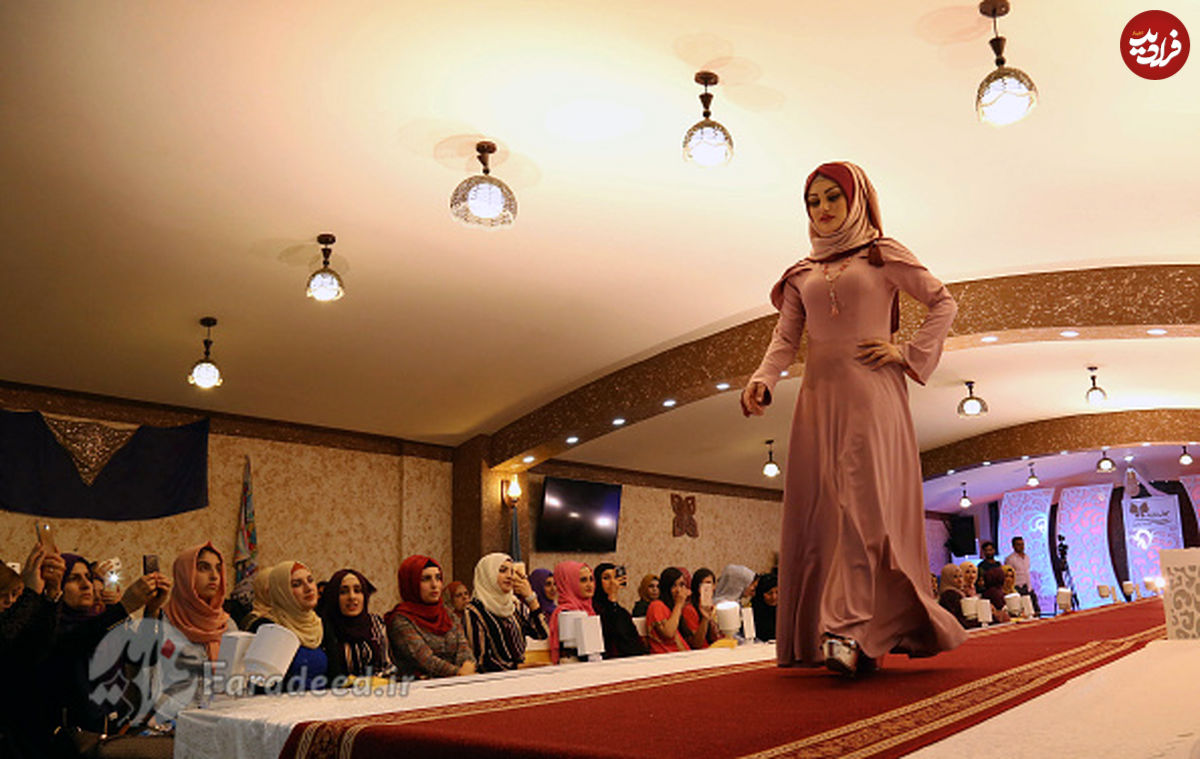تصاویر/ شوی لباس زنان محجبه در اربیل