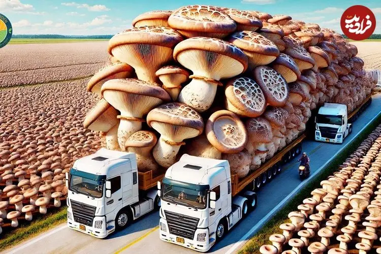 ببینید| مراحل شگفت انگیز کاشت و برداشت قارچ در تایوان