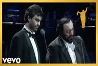 (ویدئو) موسیقی جهان؛ اجرای مشترک و درخشان پاواروتی و آندره آ بوچلی در سال 1995