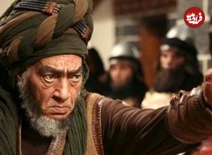 عکس؛ سفر زمان؛ چهرۀ «رئیس خوارج» در سریال مختارنامه در کنار دخترش «سحر ولدبیگی»