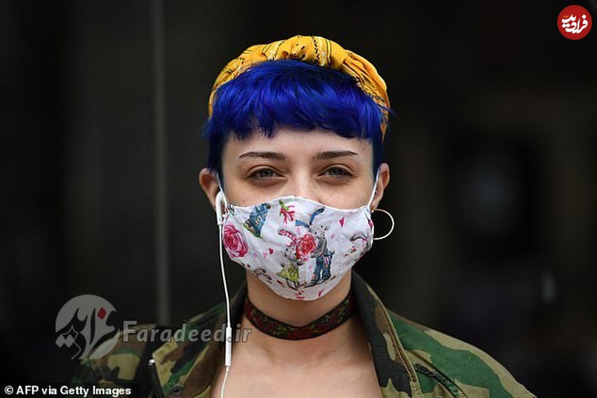 افرادی که ماسک نمی‌زنند ۱۰۰۰۰‌بار بیشتر قطرک‌های تنفسی را منتشر می‌کنند