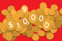 یک بیت کوین بیشتر از ۱۰ هزار دلار ارزش پیدا کرده!
