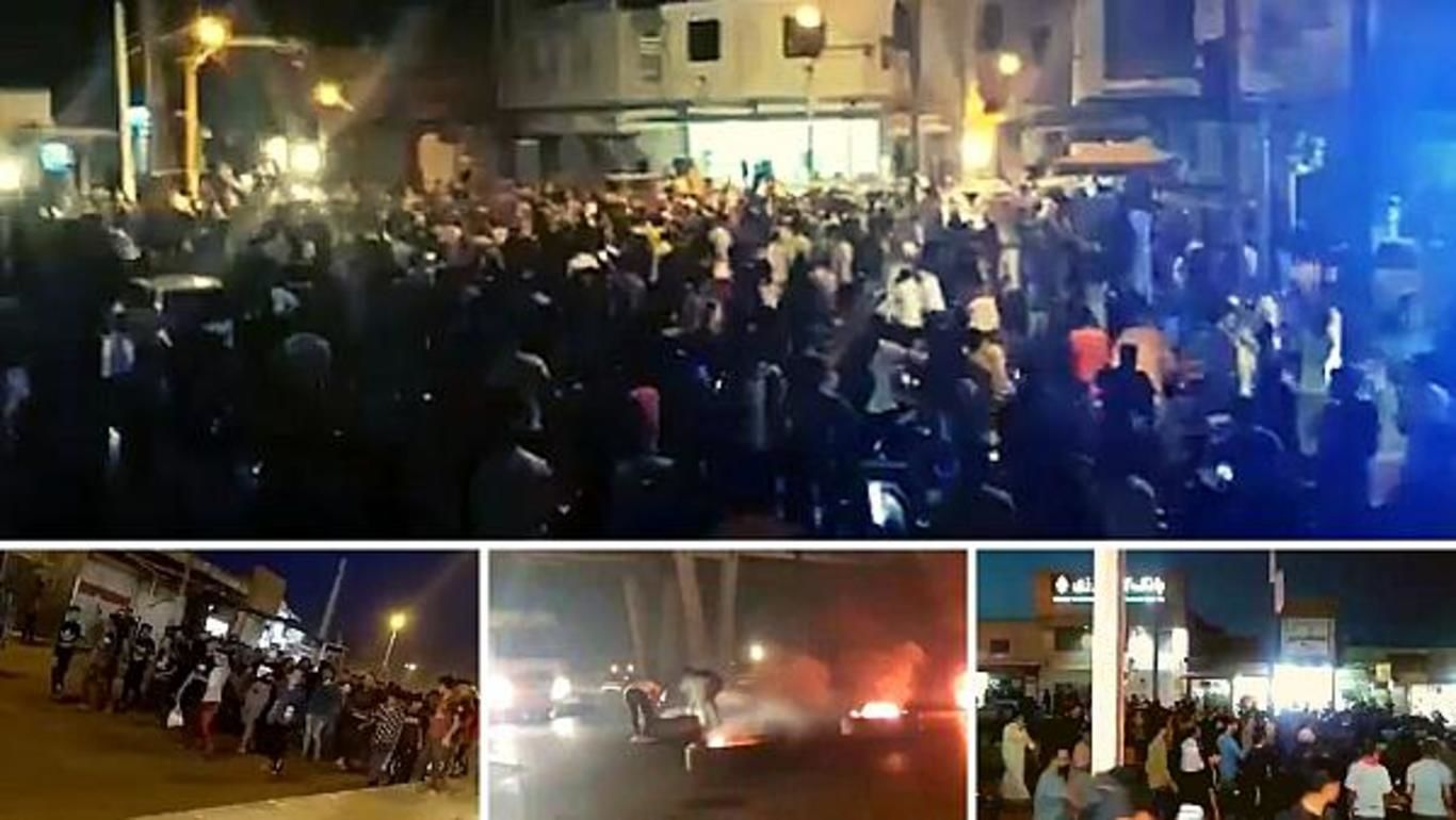 اعتراض‌های خیابانی در چند شهر خوزستان