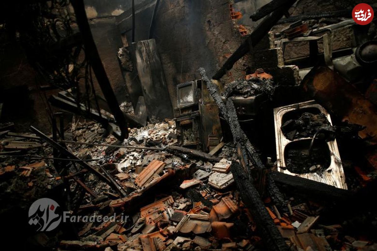 تصاویر / آتش سوزی گسترده در اسپانیا و پرتغال