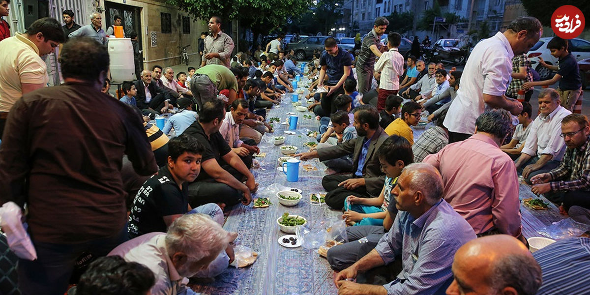 تصاویر/ سفره‎های‎ افطاری بلوار ابوذر