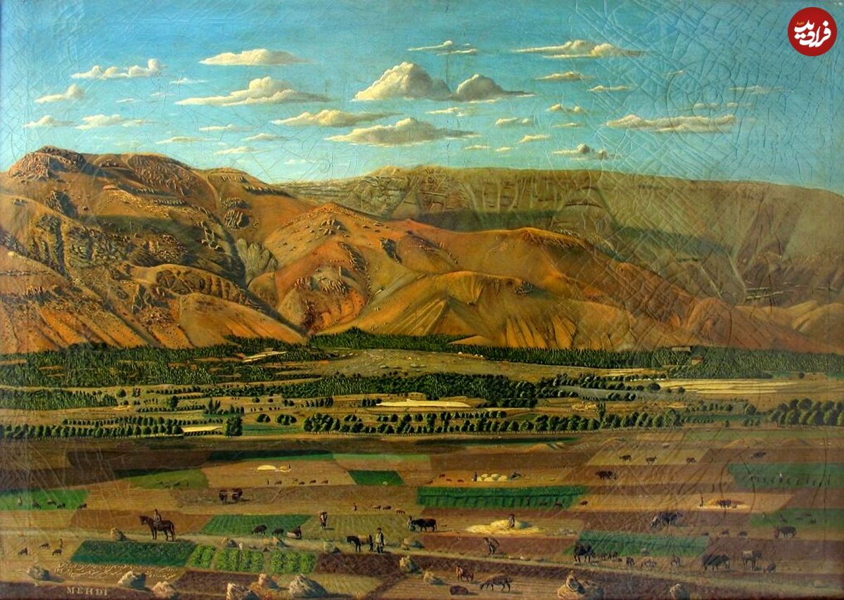 تصاویر تهران ۱۵۰ سال قبل