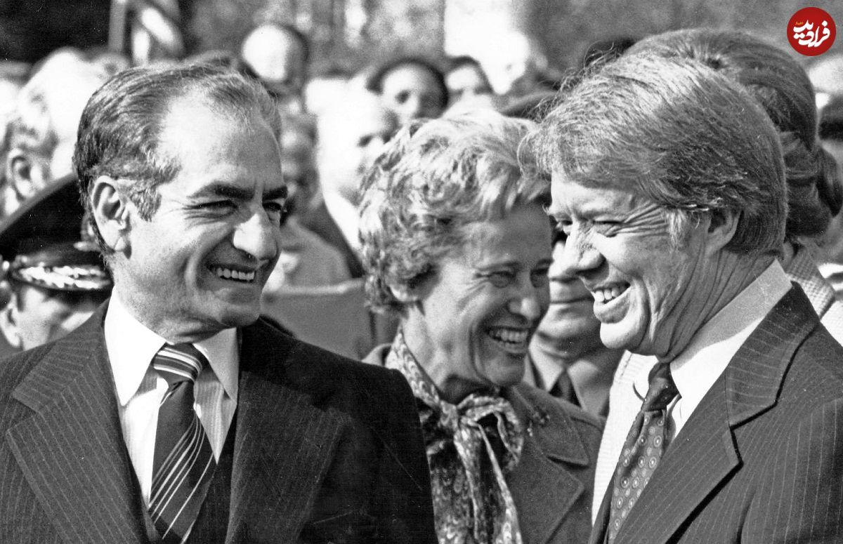 عکس| سفر در زمان؛ «محمدرضا پهلوی در کنار پادشاه اردن و رئیس جمهور آمریکا» در نیاوران؛ سال 56