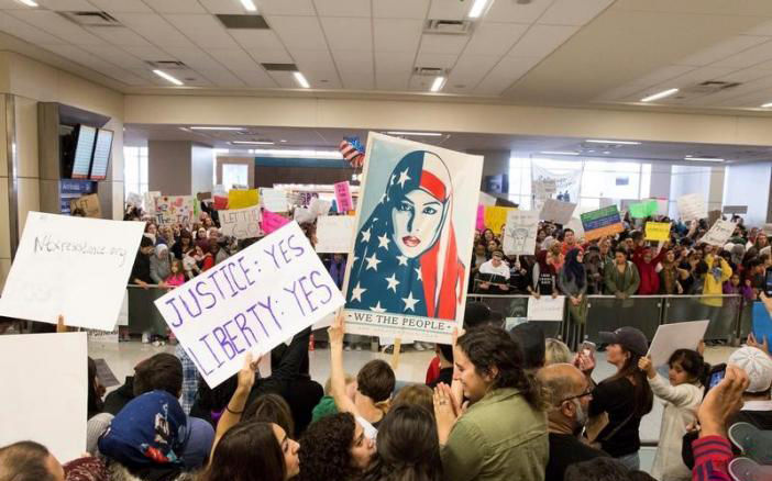 تصاویر/ ادامه اعتراضات به سیاست مهاجرتی ترامپ