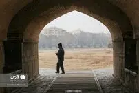 (تصاویر) چند قاب دودی از هوای اصفهان