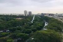 تصویر/ بولوار کشاورز از زاویه‌ای که تا به حال ندیده اید!