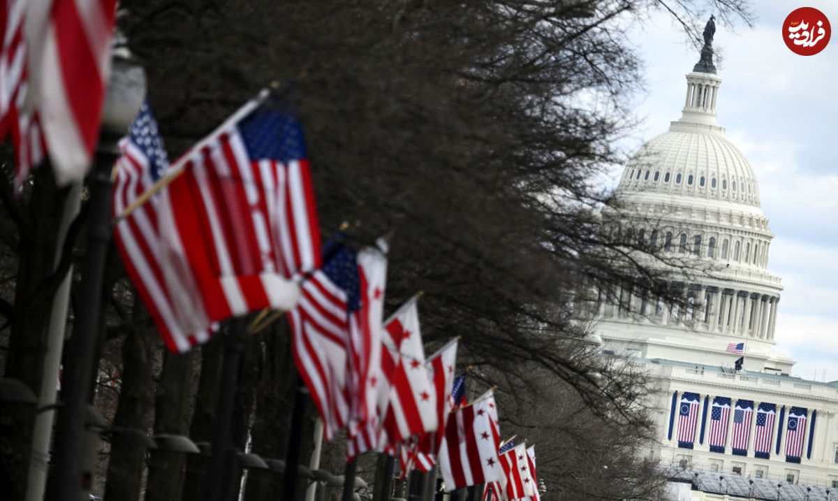 تصایر/ آماده شدن آمریکا برای مراسم تحلیف جو بایدن