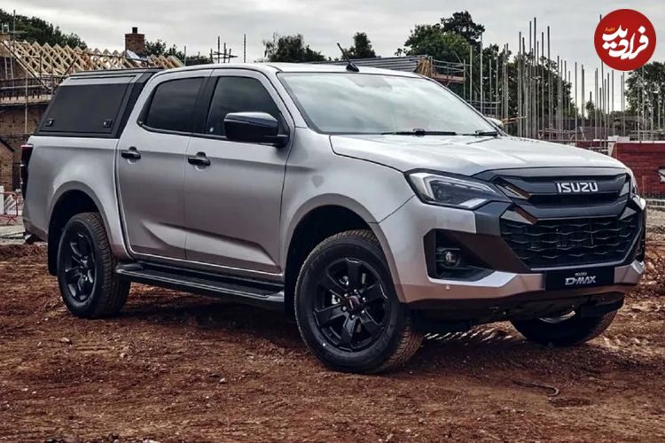 تصاویر؛ معرفی نسخه جدید ایسوزو D-Max با امکانات لوکس و حذف صندلی‌های عقب!