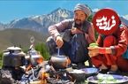 ببینید؛ غذای روستایی در افغانستان؛ پخت آشک با سیرابی توسط زوج مسن کنار رودخانه 