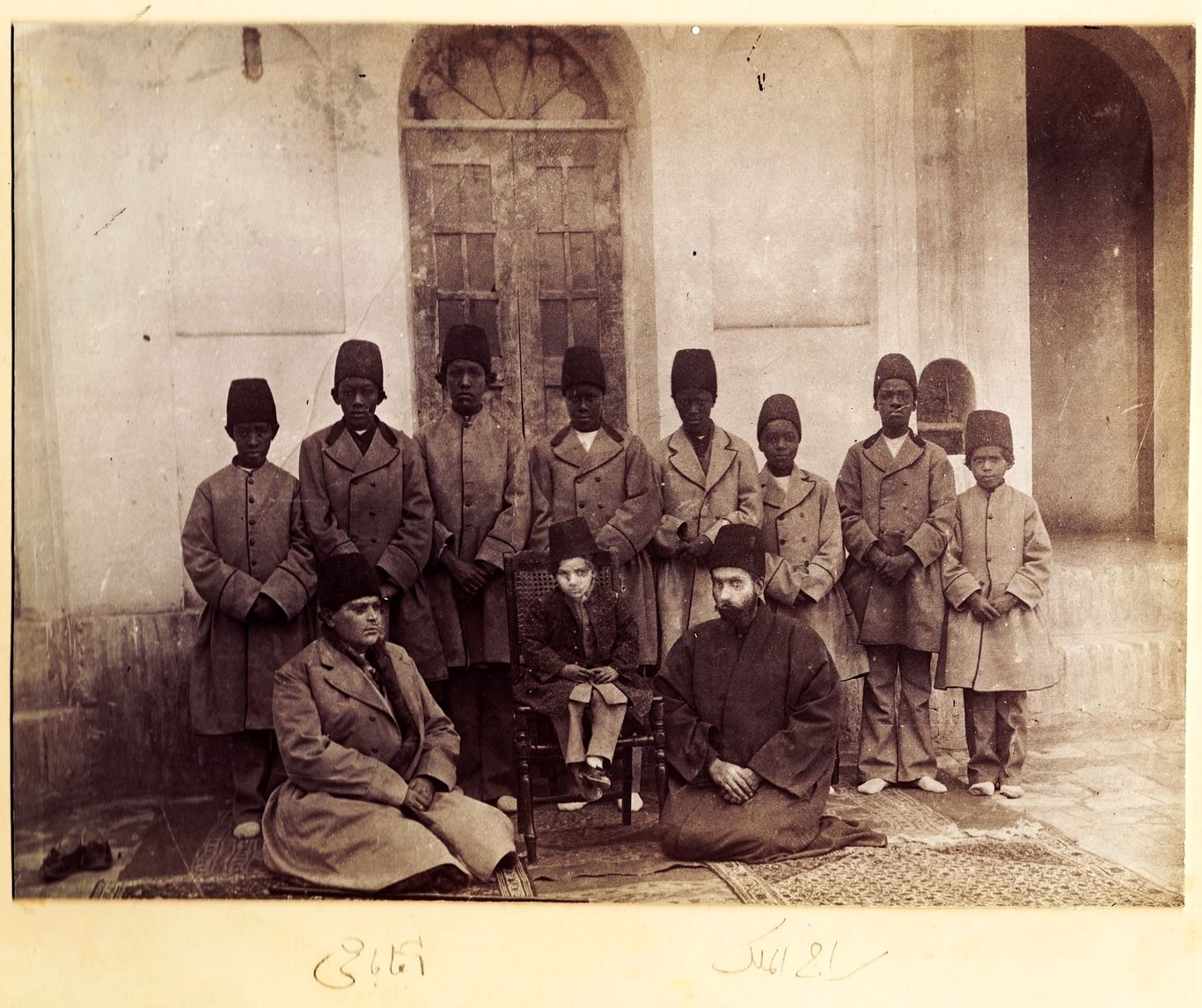 تصاویر/ بردگان آفریقایی در حرمسرای ناصری