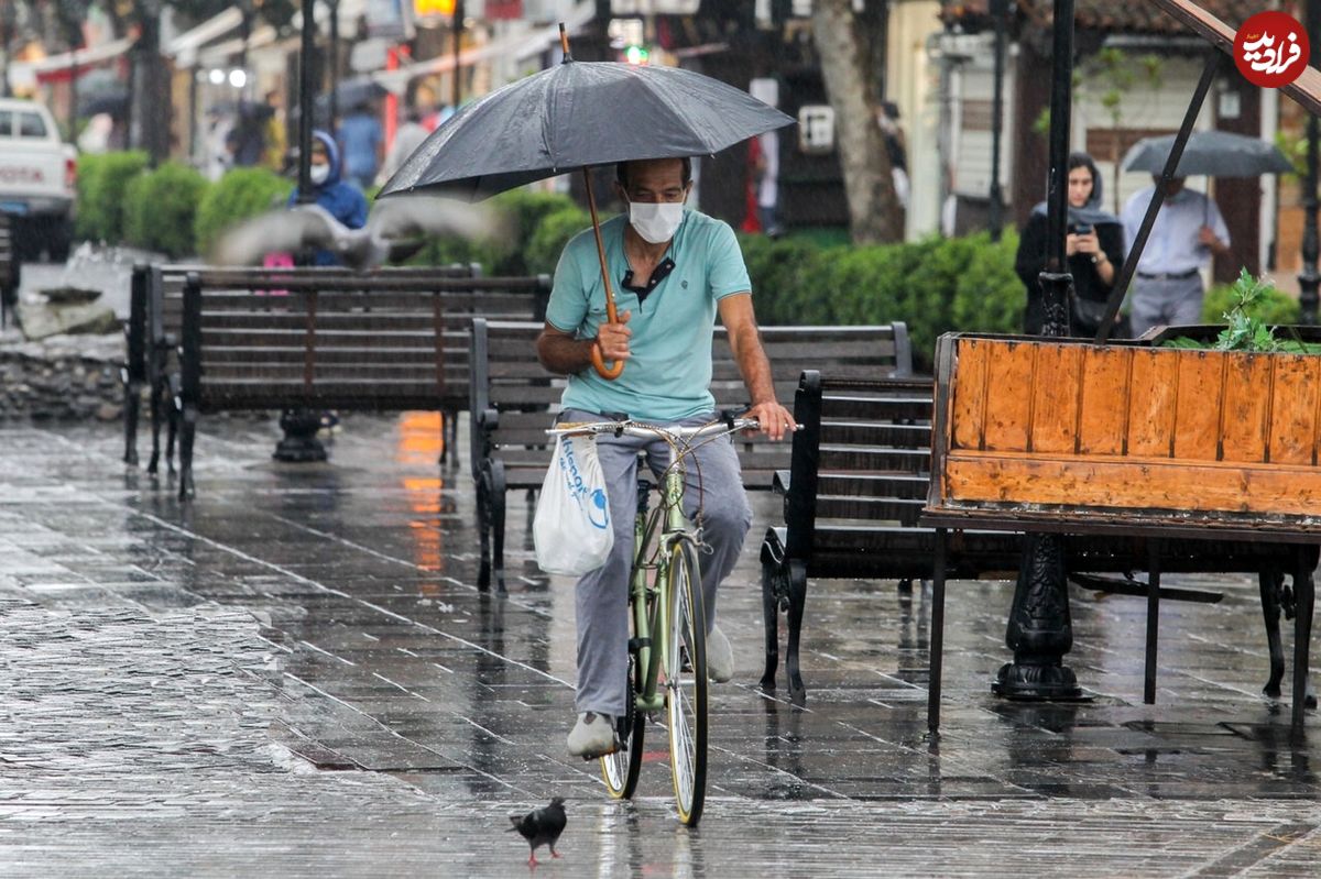 هواشناسی ایران، امروز ۱۴۰۱/۰۵/۱۳
