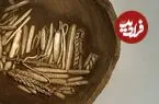 عکس| مرد خوش‌شانس در حیاط خانه‌اش گنج پیدا کرد