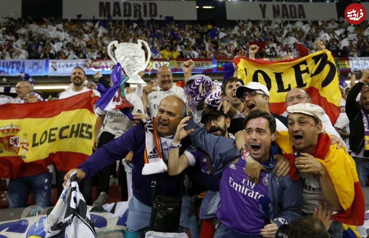 تصاویر/ جشن قهرمانی رئال مادرید