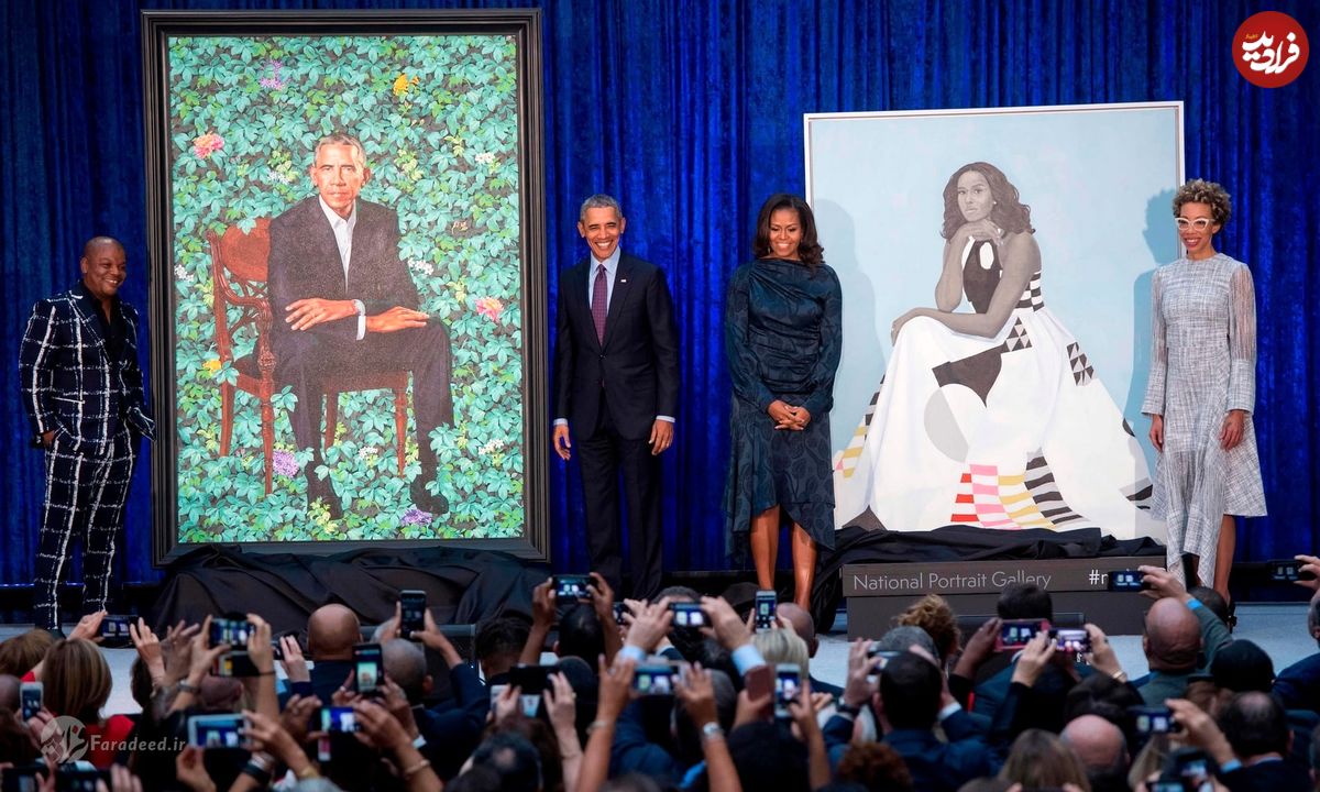 تصاویر/ پرتره‌های روسای جمهور ایالات متحده آمریکا