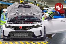 (ویدئو) فرآیند ساخت هیجان انگیز خودروی «هوندا سیویک» در کارخانه ژاپنی