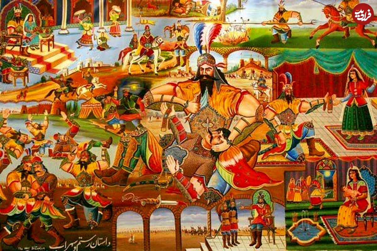 نقاشی قهوه خانهای از چه زمان ظهور کرد؟