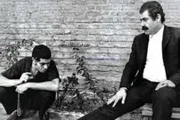 عکس| سفر زمان؛ «عنایت بخشی و عبدالله اسکندری» در پشت صحنه فیلم گوزن ها؛ سال 53