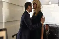 عکس/ استقبال خاص سناتور از ایوانکا ترامپ دردسرساز شد