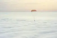 عکسی متفاوت از بازگشت سایوز به زمین